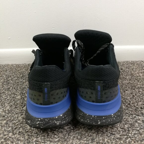 Nike React Infinity Run Flyknit 3 Shoes Black Blue Yellow Mens 11.5 DZ4845-001 main image 4